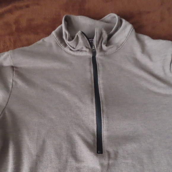 Womens small Go Ruck Tough Half Zip beige pullover - Picture 4 of 7